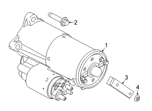 2016 Ford Mustang Starter, Electrical Diagram 4 - Thumbnail