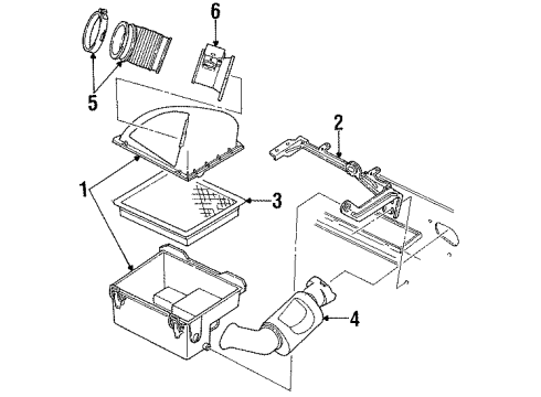 1992 Ford Tempo Powertrain Control Diagram 1 - Thumbnail