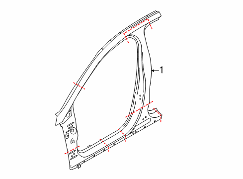 2015 Lincoln MKZ Aperture Panel Diagram