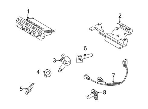 2009 Mercury Sable Ignition System Diagram