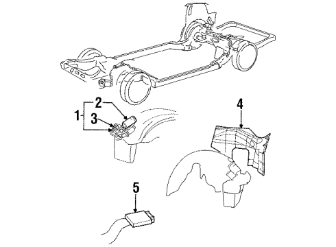 1999 Lincoln Town Car Ride Control Diagram