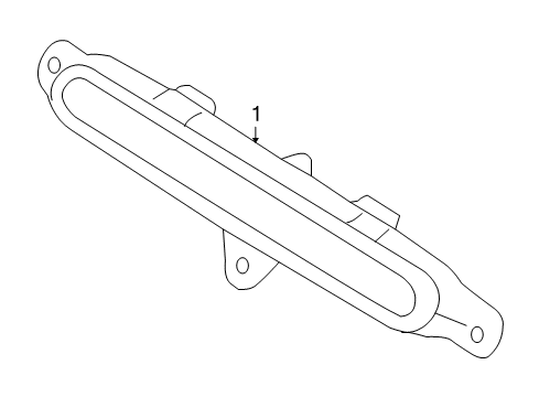 2014 Ford Mustang High Mount Lamps Diagram