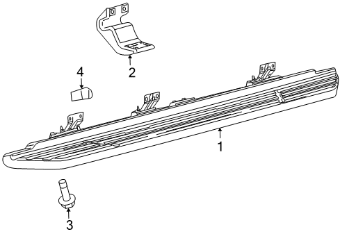 2012 Ford F-150 Running Board Diagram 9 - Thumbnail