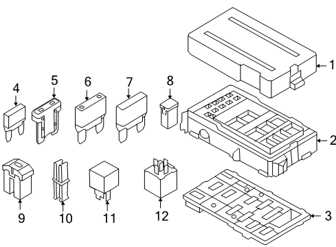 2011 Ford F-150 Fuse & Relay Diagram 3 - Thumbnail