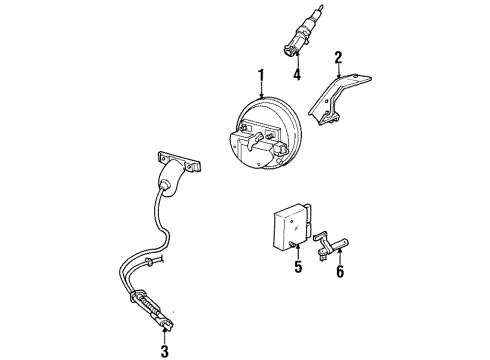 1992 Ford Explorer Cruise Control System Diagram