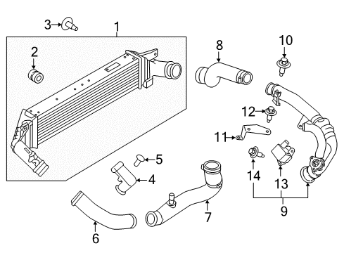 2019 Ford Explorer Intercooler Diagram