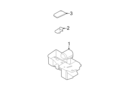 2023 Ford F-150 Lightning Front Console Diagram 3 - Thumbnail