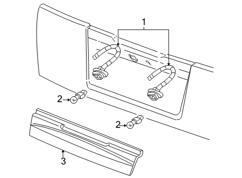 2008 Mercury Mountaineer License Lamps Diagram