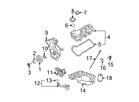 2009 Ford Edge Filters Diagram 2 - Thumbnail