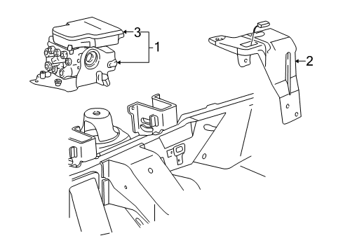 1997 Ford Expedition Anti-Lock Brakes Diagram 1 - Thumbnail