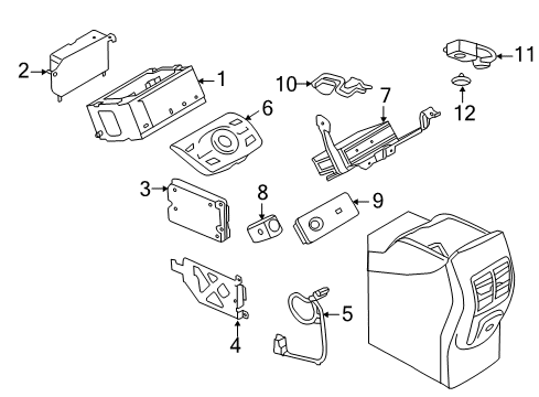 2018 Ford C-Max Switches Diagram 2 - Thumbnail