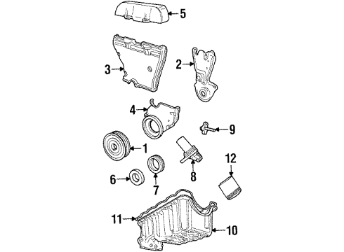 2000 Mercury Mystique Module - Engine Control - EEC V Diagram for XS2Z-12A650-ME