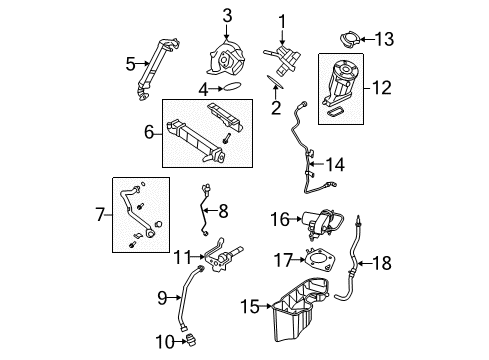 2008 Ford F-350 Super Duty Throttle Body Diagram