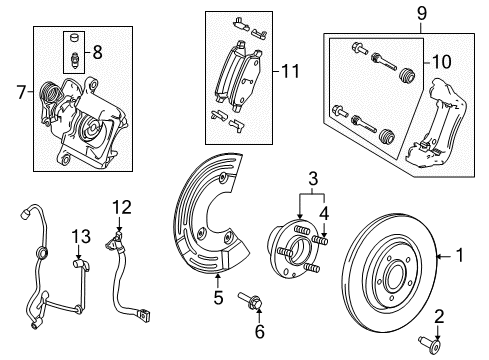 2010 Lincoln MKT Anti-Lock Brakes Diagram 3 - Thumbnail