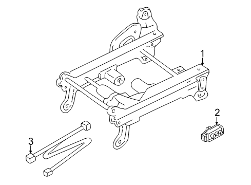 2005 Ford Escape Power Seats Diagram 3 - Thumbnail