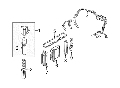 2004 Lincoln Aviator Ignition System Diagram