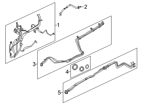 2022 Ford Transit-350 Tube Assembly Diagram for BK3Z-19835-G