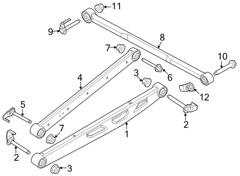 2021 Ford F-150 Rear Suspension Diagram