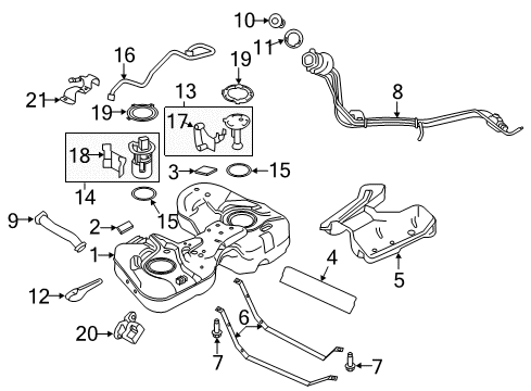 2014 Ford Police Interceptor Sedan Fuel Supply Diagram 4 - Thumbnail