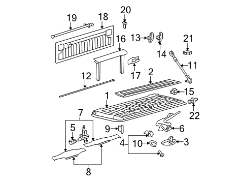 2010 Ford F-250 Super Duty Module - Parking Aid System Diagram for AC3Z-15K866-A