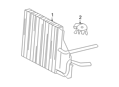 2006 Mercury Grand Marquis Coil - Cooling Diagram for 8W1Z-3D746-A