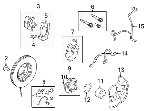 2012 Ford Fusion Anti-Lock Brakes Diagram 3 - Thumbnail