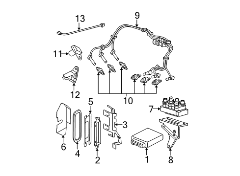 2010 Mercury Mountaineer Powertrain Control Diagram 2 - Thumbnail