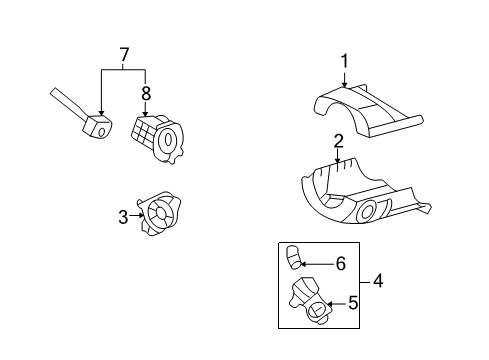 2008 Ford Fusion Ignition Lock, Electrical Diagram