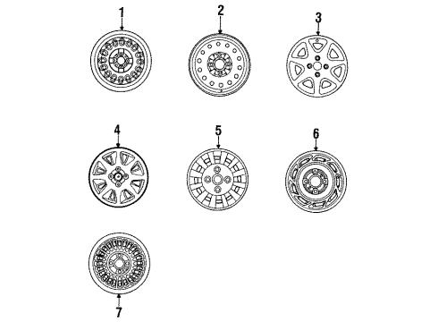 1992 Ford Tempo Wheels Diagram