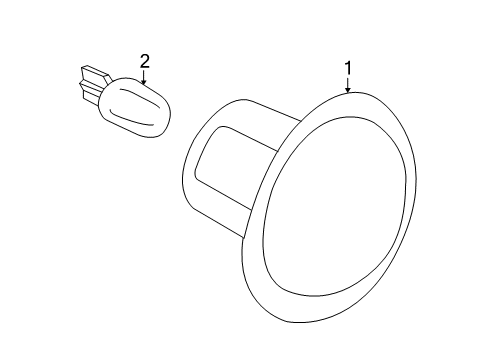 2019 Ford Transit Connect Side Repeater Lamps Diagram