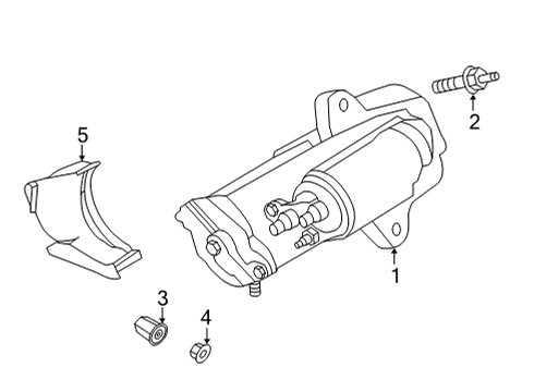 2023 Ford Bronco Sport Starter Diagram