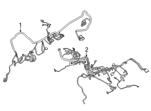 2019 Ford F-350 Super Duty Wiring Harness Diagram