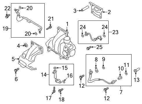 2020 Ford Explorer Turbocharger Diagram 2 - Thumbnail