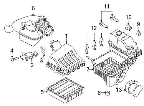 2014 Ford F-150 Air Intake Diagram 3 - Thumbnail