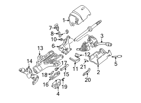 1998 Ford Expedition Switches Diagram