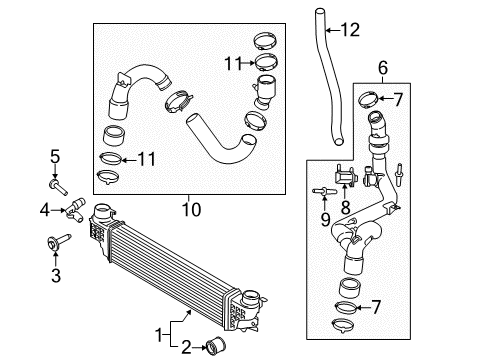 2015 Ford Edge Intercooler Diagram 1 - Thumbnail