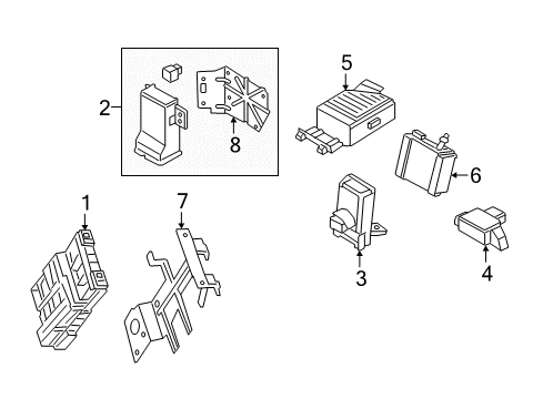 2018 Lincoln Continental Controls - Instruments & Gauges Diagram