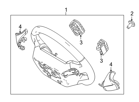 2011 Lincoln MKT Steering Column & Wheel, Steering Gear & Linkage Diagram 6 - Thumbnail