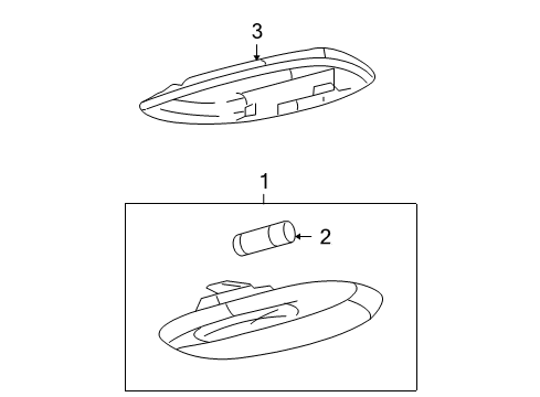 2013 Ford F-150 Interior Lamps Diagram 3 - Thumbnail