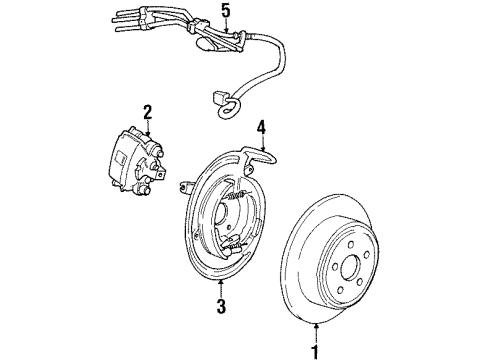 2000 Mercury Mountaineer Rear Brakes Diagram