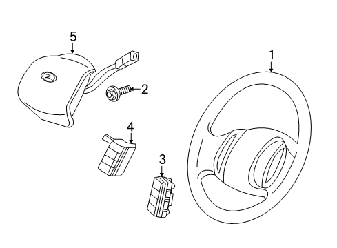 2016 Ford Expedition Steering Column & Wheel, Steering Gear & Linkage Diagram 6 - Thumbnail