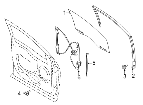 2018 Ford F-150 Front Door Diagram 2 - Thumbnail