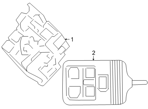 2008 Lincoln Navigator Electrical Components Diagram 1 - Thumbnail