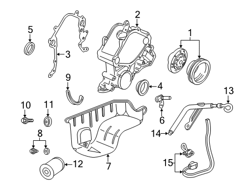 2005 Ford Freestar Filters Diagram 2 - Thumbnail