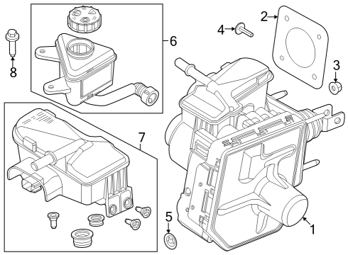 2022 Lincoln Aviator Dash Panel Components Diagram