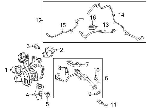 2016 Lincoln Navigator Turbocharger Diagram