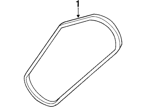 2001 Mercury Villager Belts & Pulleys Diagram