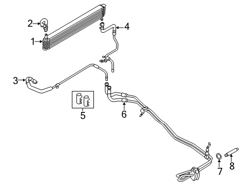 2017 Lincoln Navigator Oil Cooler Diagram