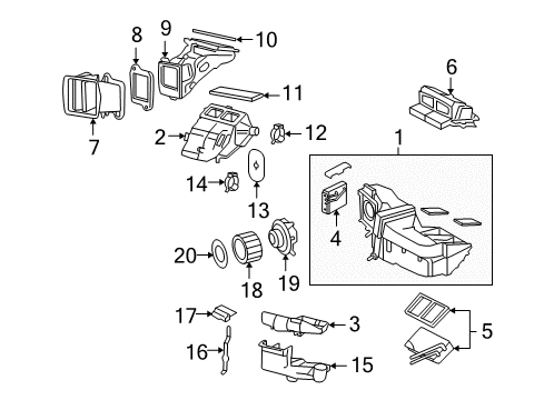 2005 Mercury Monterey Air Conditioner Diagram 2 - Thumbnail