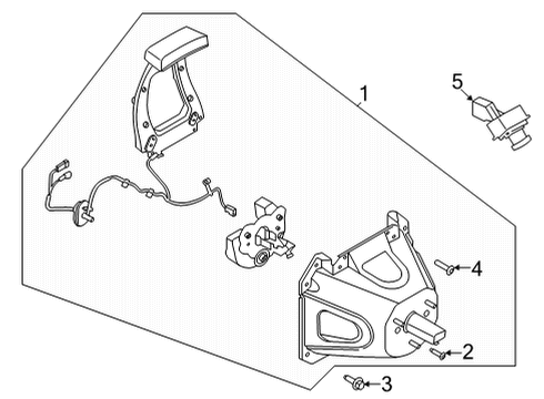 2022 Ford Bronco Parking Aid Diagram 9 - Thumbnail